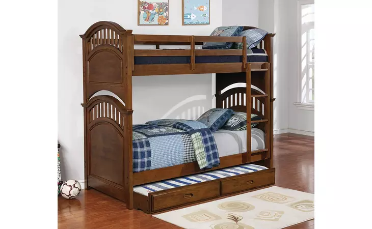 400325 HALSTED STORAGE TRUNDLE WALNUT COASTER  400325