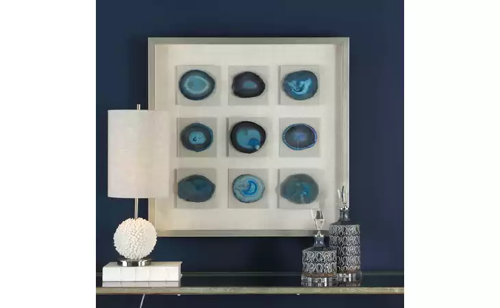 04131 CERULEAN SHADOW BOX UTTERMOST  04131