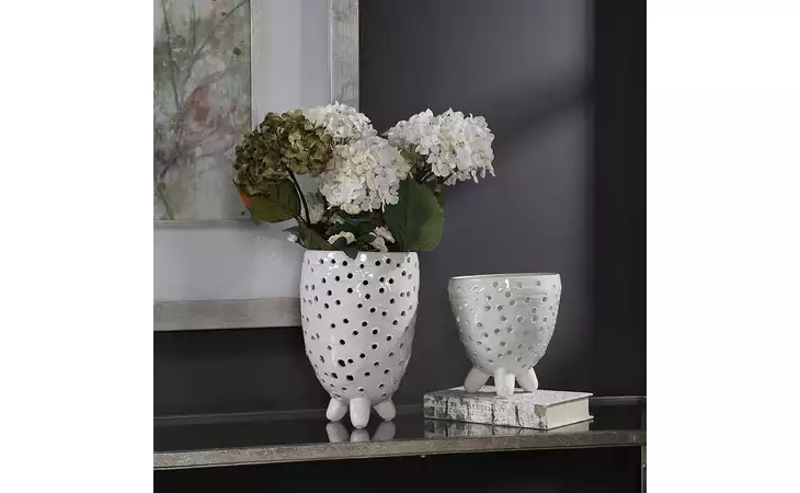 17527 MILLA VASES, S/2 UTTERMOST  17527
