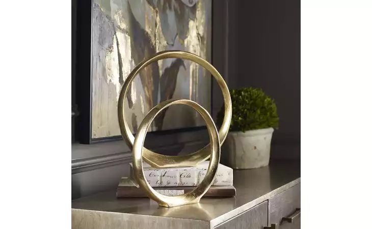 18961 JIMENA RING SCULPTURES, S/2 UTTERMOST  18961