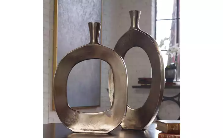 18965 KYLER VASES, S/2 UTTERMOST  18965