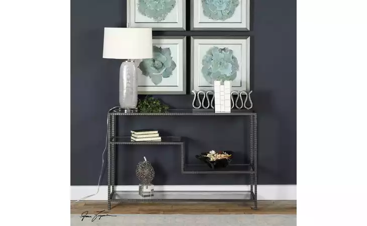 24810 LEO CONSOLE TABLE UTTERMOST  24810