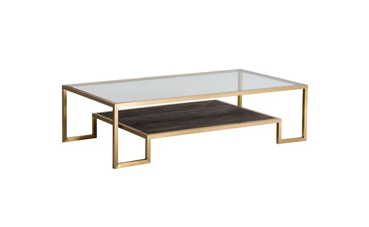 CARVER CARVER COFFEE TABLE - RECTANGULAR SUNPAN  103218
