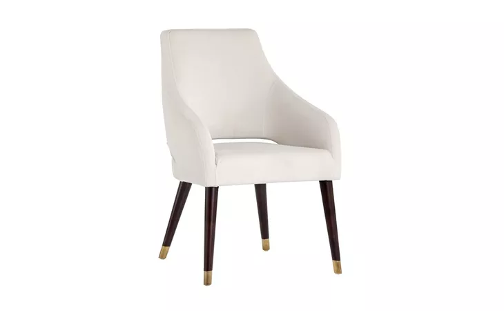 ADELAIDE ADELAIDE DINING ARMCHAIR - CALICO CREAM SUNPAN  103227