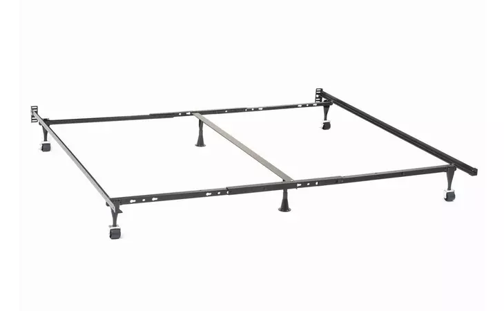 9601QK  METAL BED FRAME FOR QUEEN, EASTERN KING AND CALIFORNIA KING HEADBOARDS