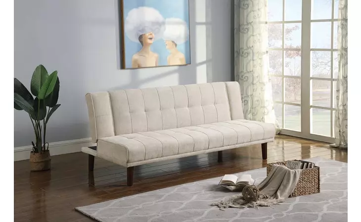 360104 JOAN UPHOLSTERED SOFA BED BEIGE COASTER  360104