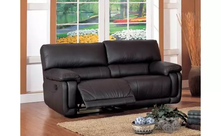 8819S3029PVC Leather RECLINER SOFA(2SEATS)LEATHER