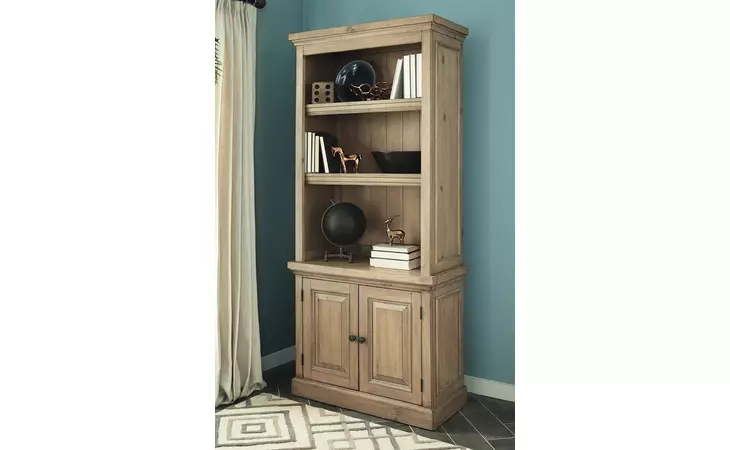 801645  FLORENCE RUSTIC BOOKCASE