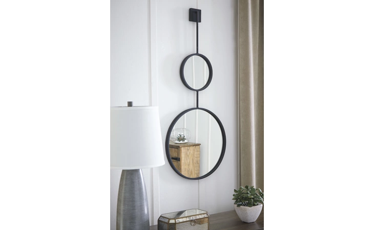 Brewer ACCENT MIRROR ASHLEY Black A8010166