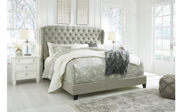 B090-981 Jerary QUEEN UPHOLSTERED BED
