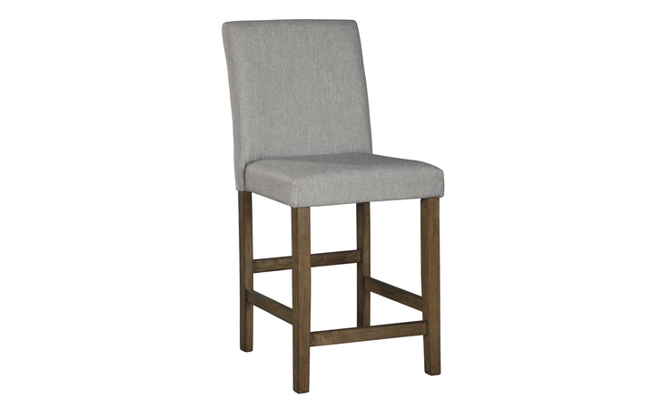GLENNOX UPHOLSTERED BARSTOOL (2 CN) ASHLEY  D503-124