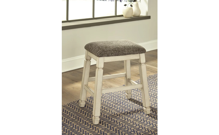 Bolanburg UPHOLSTERED STOOL (2/CN) ASHLEY Antique White D647-024