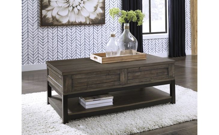 Johurst LIFT TOP COFFEE TABLE ASHLEY Grayish Brown T444-9