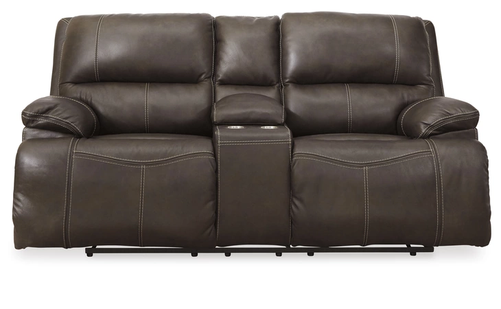 Ricmen PWR REC LOVESEAT/ADJ HEADREST ASHLEY Walnut U4370118