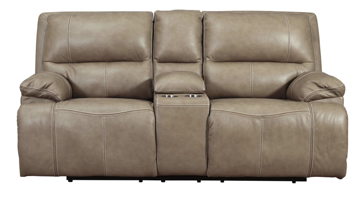 Ricmen PWR REC LOVESEAT/CON/ADJ HDRST ASHLEY Putty U4370218
