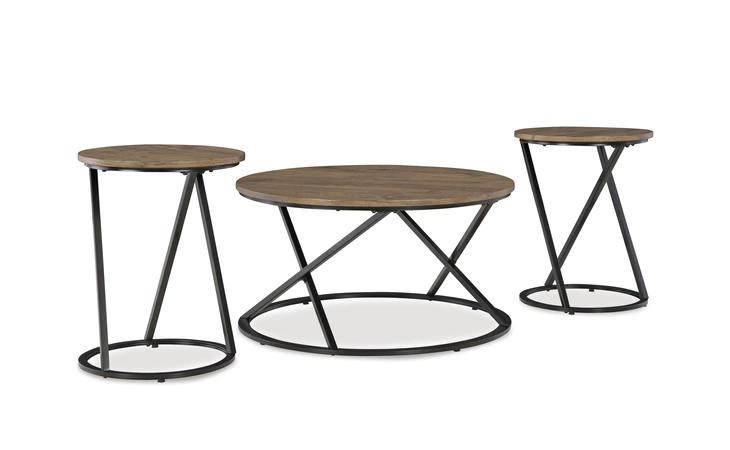 Cassbryn 3-IN-1 PACK (1 COCKTAIL 2 ENDS PER CTN) ASHLEY Brown/Black T15213