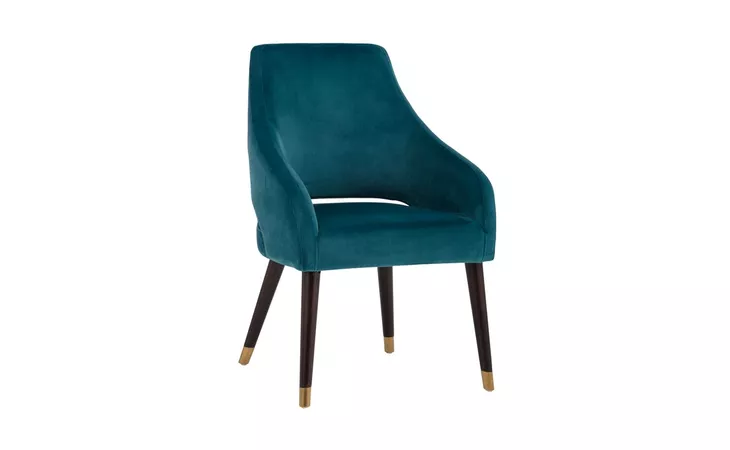 103226 ADELAIDE ADELAIDE DINING ARMCHAIR - TIMELESS TEAL