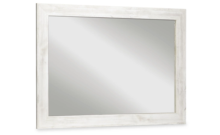 Paxberry BEDROOM MIRROR ASHLEY Whitewash B181-26