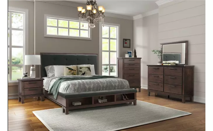 SB902A-10 SIMCOE QUEEN HEADBOARD LIFESTYLE  SB902A-10