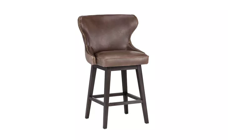 ARIANA ARIANA SWIVEL COUNTER STOOL - HAVANA DARK BROWN SUNPAN  104897