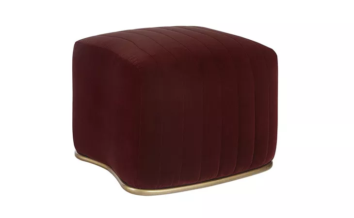 ASTRID ASTRID OTTOMAN - MERLOT SUNPAN  104137