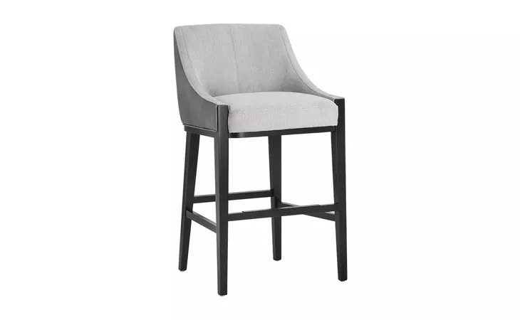 AURORA AURORA BARSTOOL - POLO CLUB STONE OVERCAST GREY SUNPAN FURNITURE  105205