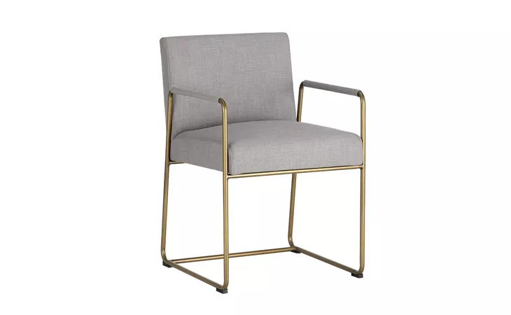 104339 BALFORD BALFORD DINING ARMCHAIR - ARENA CEMENT