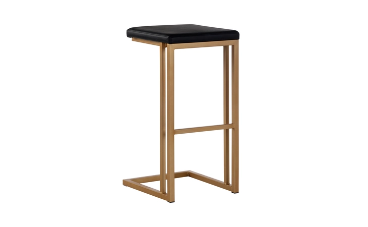 103643 BOONE BOONE BARSTOOL - CHAMPAGNE GOLD - ONYX