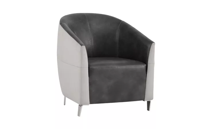 BRONTE BRONTE LOUNGE CHAIR - PICCOLO DOVE OVERCAST GREY SUNPAN  103507