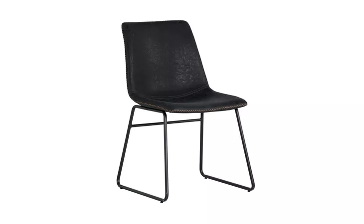 104035 CAL CAL DINING CHAIR - ANTIQUE BLACK