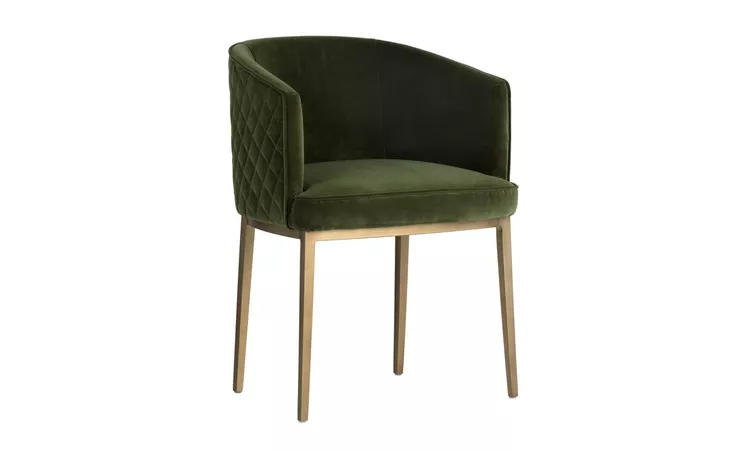 CORNELLA CORNELLA DINING ARMCHAIR - FOREST GREEN SUNPAN  103524