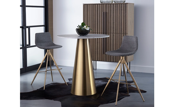 104428 DAMON DAMON BAR TABLE - GOLD