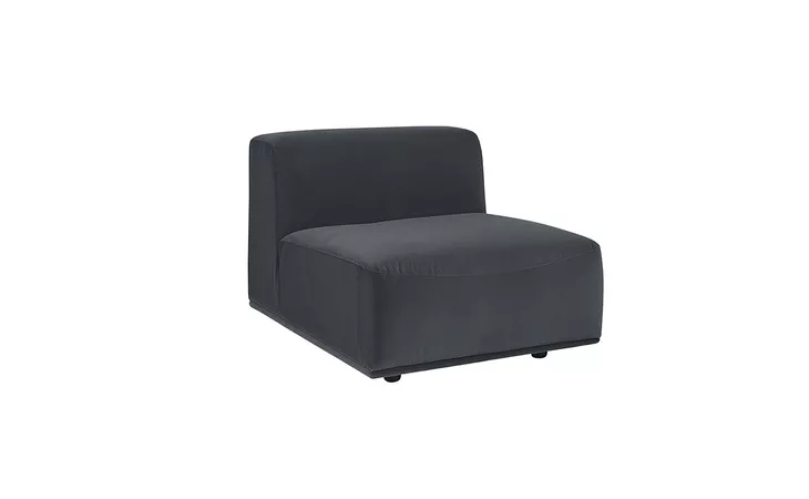 DARREN DARREN MODULAR - ARMLESS CHAIR - SMOKESCREEN SUNPAN  104078