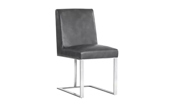 DEAN DEAN DINING CHAIR - STAINLESS STEEL - CANTINA MAGNETITE SUNPAN  103774