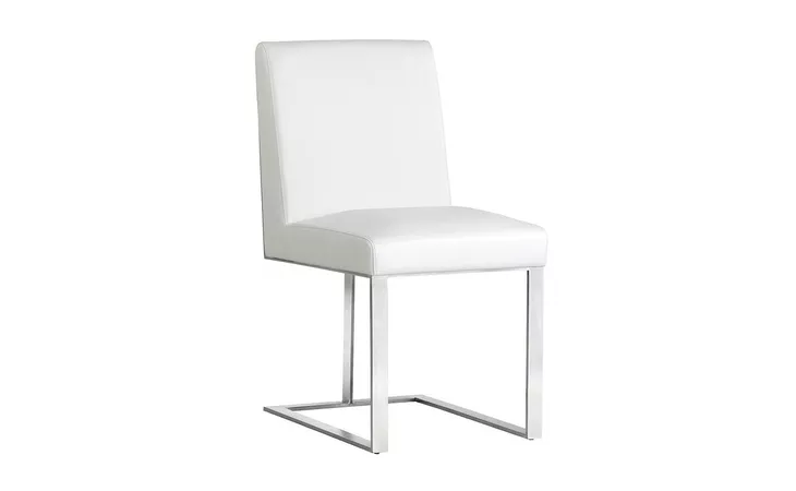 DEAN DEAN DINING CHAIR - STAINLESS STEEL - CANTINA WHITE SUNPAN  103783