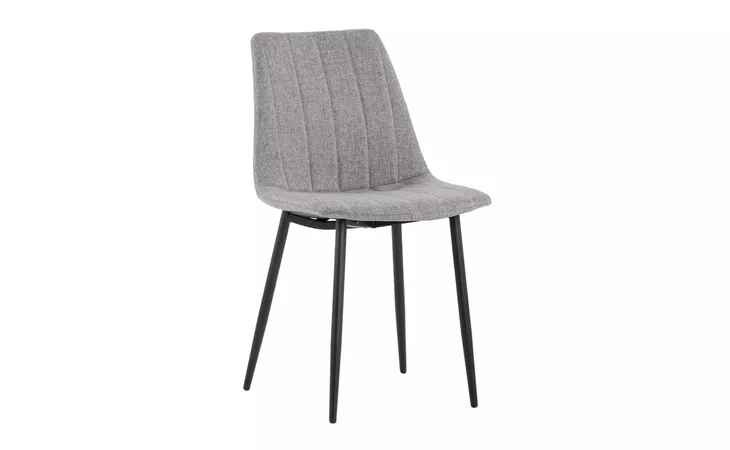 DREW DREW DINING CHAIR - BLACK - LIGHT GREY SUNPAN FURNITURE  104030