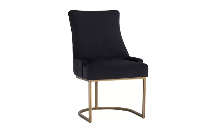 FLORENCE FLORENCE DINING CHAIR - ABBINGTON BLACK SUNPAN  104979
