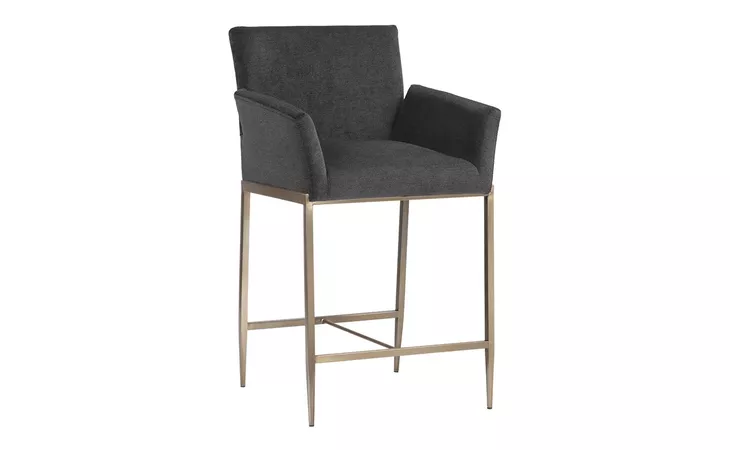 GESA GESA COUNTER STOOL - POLO CLUB KOHL GREY SUNPAN FURNITURE  105169