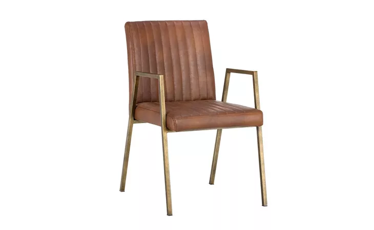 HOMER HOMER DINING ARMCHAIR - BRAVO COGNAC SUNPAN FURNITURE  104693
