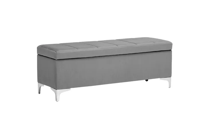 JANET JANET STORAGE BENCH - ANTONIO CHARCOAL SUNPAN  104724