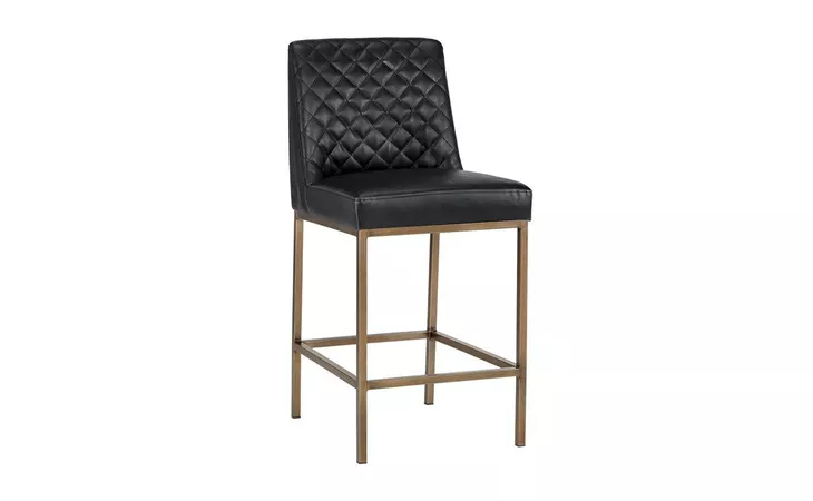 LEIGHLAND LEIGHLAND COUNTER STOOL - COAL BLACK SUNPAN  104906