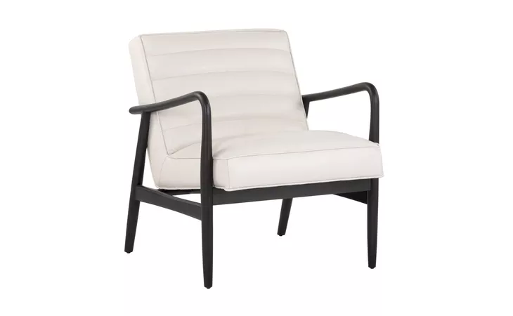 LYRIC LYRIC LOUNGE CHAIR - VINTAGE VANILLA LEATHER SUNPAN  104094