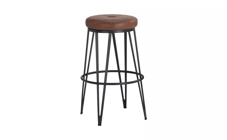 MATTHEWS MATTHEWS SWIVEL BARSTOOL - BLACK - BRAVO COGNAC SUNPAN  105000
