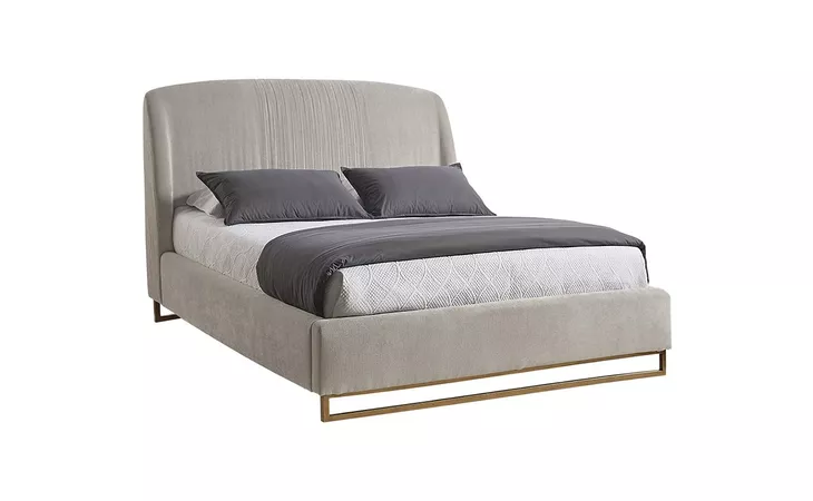 105089 NEVIN NEVIN BED - QUEEN - POLO CLUB STONE