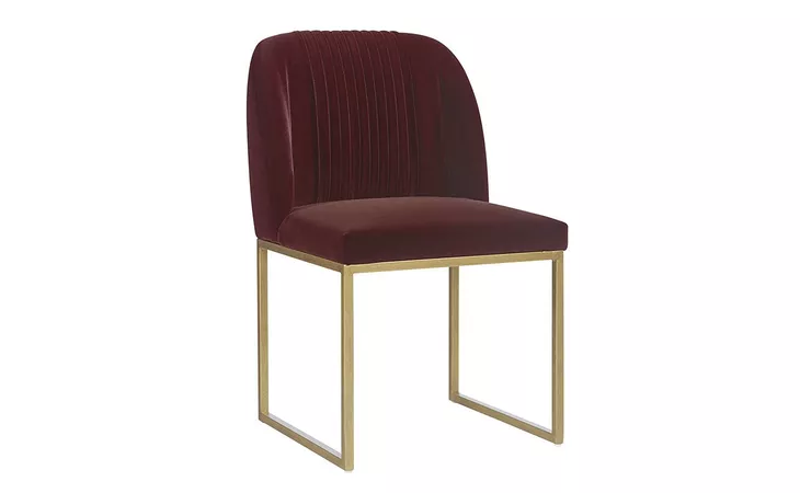 NEVIN NEVIN DINING CHAIR - MERLOT SUNPAN  104141