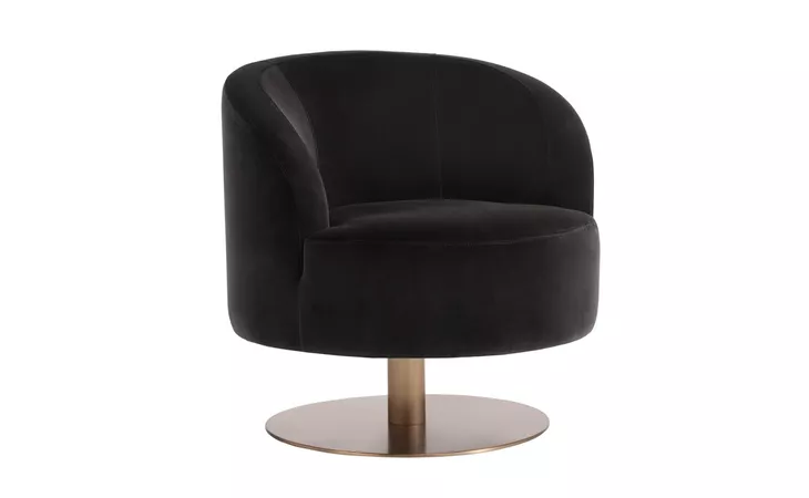 PEGGY PEGGY SWIVEL LOUNGE CHAIR - GIOTTO SHALE GREY SUNPAN  103121