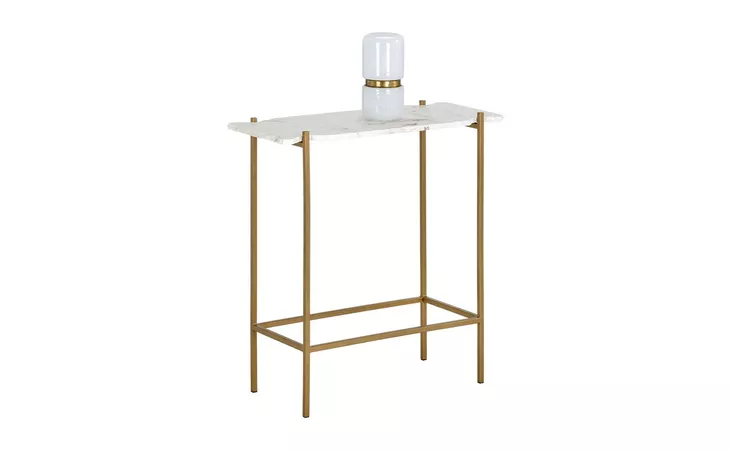 REVELL REVELL CONSOLE TABLE TOP - WHITE MARBLE SUNPAN  104475