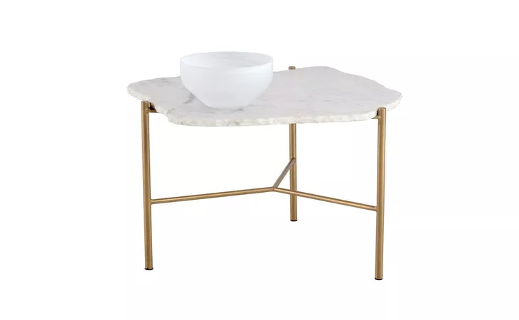 SAUNDERS SAUNDERS COFFEE TABLE BASE - HIGH - GOLD SUNPAN  104567