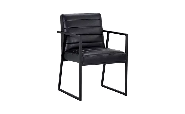 SPYROS SPYROS DINING ARMCHAIR - COAL BLACK SUNPAN  105154