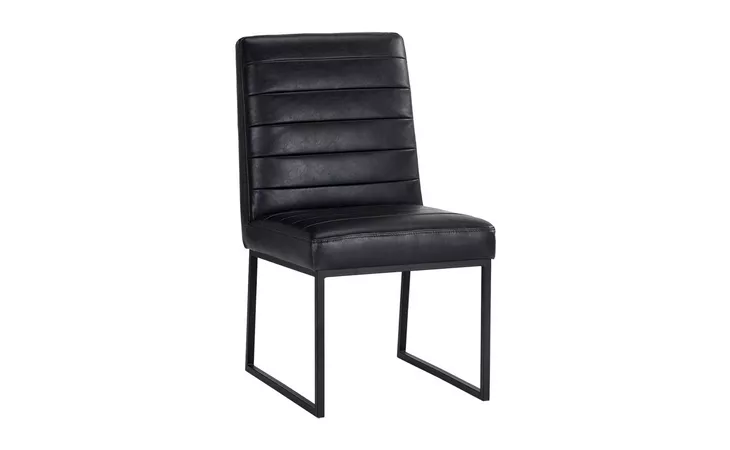 105157 SPYROS SPYROS DINING CHAIR - COAL BLACK